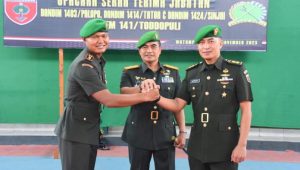 Dandim 1403 Palopo Berganti, Letkol Inf Apriadi Nidjo Bertugas di Kodam XVII Cendrawasih