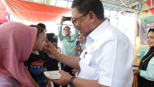 Pj Walikota Palopo  Kampanye Anti Stunting di Puskesmas Bara Permai