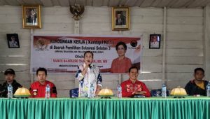 Dukung Aspirasi Masyarakat, Babinsa Koramil Limbong Hadiri Kunker DPR RI