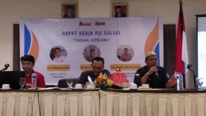Dosen Unanda Suparman Mannuhung, Ikuti Raker RJI Pengurus Daerah Provinsi Sulsel