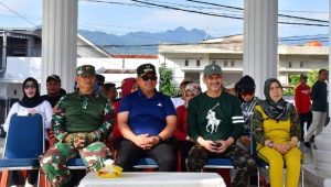 Danramil Wara Hadiri Apel Gerakan Bersih Kota di Lapangan Pancasila