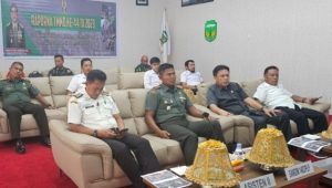 Secara Virtual, Dandim 1403 Palopo Ikuti Rapurna TMMD Ke-44