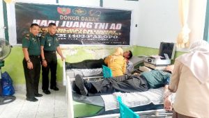 Peringati Hari Juang TNI AD Ke-78, Kodim 1403 Palopo Gelar Donor Darah