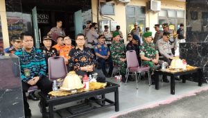 Pabung Luwu Utara Ikuti Apel Gelar Pasukan Ops Lilin Pengamanan Nataru 2024