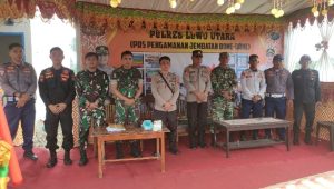 Pabung Luwu Utara Pantau Pos Pengamanan Ops Lilin Nataru 2023