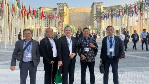Pemuda Kanreapia Gowa Jamaluddin Abu Paparkan Aksi Iklim di Dubai dalam KTT PBB Cop 28