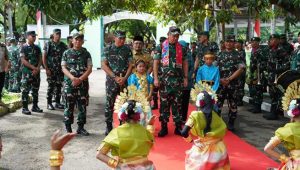 Kunker Perdana Kasad di Wilayah Kodam XIV Hasanuddin, di Sambut Ribuan Masyarakat
