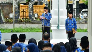Upacara Peringatan Hari Bela Negara Ke-75, Sekda Palopo Bacakan Amanat Presiden RI