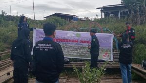 Sambut Pemilu 2024, IPMS Pasang Spanduk Peringatan Pesta Demokrasi