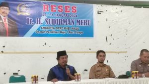 Lakukan Reses, Sudirman Meru Akan Kawal Aspirasi Rakyat, Perbaikan Jembatan, Modal UMKM dan Pengadaan Motor Sampah