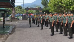 Pimpin Apel Jam Komandan, Dandim 1403 Palopo Ingatkan Jaga Netralitas TNI