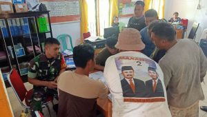 Peran Aktif Babinsa Koramil Bone-Bone Hadiri Mediasi Permasalahan Sengketa Batas Tanah