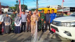 Pabung Luwu Utara Kawal Pelepasan Distribusi Logistik Pemilu di Daerah Terpencil
