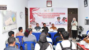Sosialisasi Kampung Siaga Bencana Resmi di Buka Kadinsos Palopo, Ini Tujuannya