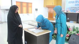 Sertijab Ketua TP PKK Luwu, Hj Aisyah Saleh Siap Lanjutkan 10 Program Pokok PKK