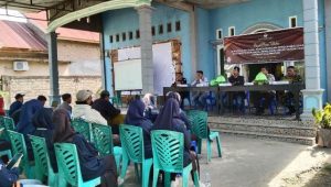 Sukseskan Pemilu 2024, Babinsa Koramil Bone-Bone Hadiri Rapat Pleno Terbuka