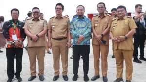 Disaksikan Presiden RI, Pj Walikota Palopo Hadiri Peresmian Makassar New Port