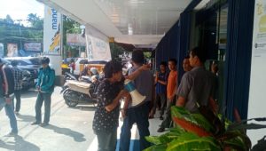 Desak Kepala Cabang Bank Mandiri Palopo, GERAM Lakukan Aksi Prakondisi