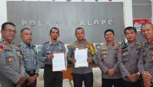 Polres Palopo Teken MOU Dengan Lapas Kelas IIA Palopo Terkait Pembinaan Rohani
