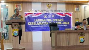Polres Palopo Gelar Latpraops Keselamatan Pallawa 2024