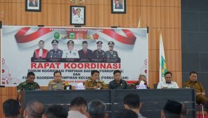 Pimpin Rakor Forkopimda, Pj Bupati Luwu Harap Stabilitas Keamanan Terjaga di Bulan Ramadan
