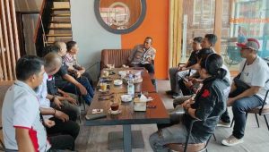 One Prix Akar Digelar, Kapolres Palopo Silaturahmi Bersama Komunitas Motor Bold Riders Sawerigading