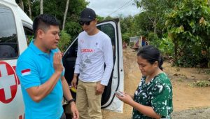 Tiba di Lokasi, Tim Medis PT CLM Lakukan Pengecekan Kesehatan Warga