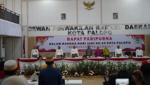 DPRD Gelar Rapat Paripurna Peringatan Hari Jadi Ke-22 Kota Palopo