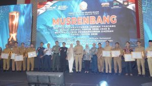 Musrembang RPJPD dan RKPD 2025, Pemkot Palopo Raih Peringkat 3 Pembagunan Daerah di Sulsel