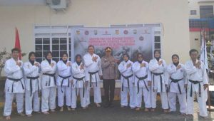 Kabag SDM Polres Palopo Hadiri Gashuku dan Kenaikan Kyu Inkanas Luwu Raya