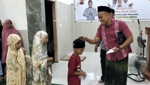 Hari Lahir Pancasila, Kapolres Palopo Berikan Santunan Kepada Anak Yatim