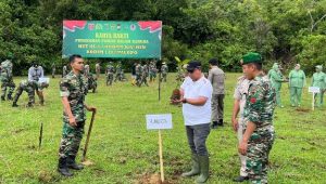 HUT Ke-67 Kodam XIV Hasanuddin, Pj Walikota Palopo Ikut Tanam Pohon