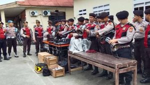 Sat Samapta Polres Palopo Gelar Pagelar, Berikut Alat dan Kendaran Pengamanan