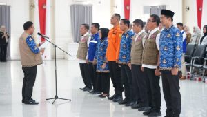 Kukuhkan Satgas Penanggulangan Bencana, Pj Walikota : Palopo Zona Merah