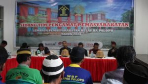 35 WBP Ikuti Sidang TPP Lapas Kelas IIA Palopo