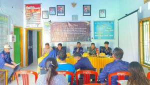 Jelang Pemilu, Babinsa Koramil Bone-bone Hadiri Rapat Pleno Terbuka Rekapitulasi DPHP