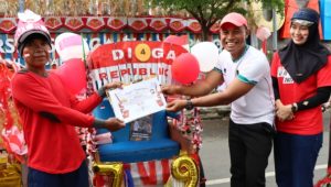 Meriahkan HUT RI Ke-79, Polres Palopo Gelar Lomba Sepeda dan Becak Hias