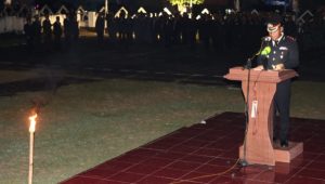 AKBP Safi’i Nafsikin Pimpin Apel Kehormatan dan Renungan Suci di TMP Palopo