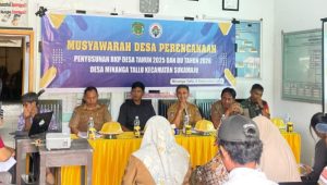Rapat Musyawarah RKPDes dan Musrenbang Desa Minangatallu Bahas Sejumlah Program Pembangunan