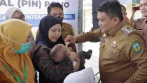 Pekan Imunisasi Nasional Polio Dicanangkan di Puncak Peringatan HAN 2024 di Luwu