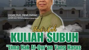 Safari Dakwah : Kuliah Subuh di Masjid Agung Kota Palopo