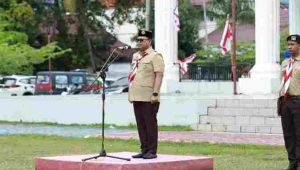 Pj Walikota Palopo Jadi Pembina Apel Besar Hari Pramuka Ke-63