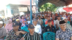 Ribuan Warga Penuhi Kampanye Agus-Win di Desa Salu Pareman, Luwu