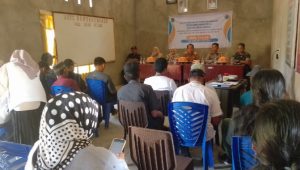 Babinsa Koramil Bone-bone Beri Kontribusi Pada Kegiatan Musyawarah Desa