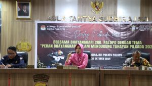 Pesan Nadia Safi’i Ketua Bhayangkari Cabang Palopo dalam Dialog Pilkada 2024