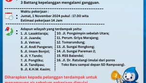 Kebocoran Pipa Transmisi, Layanan Air di Kota Palopo Terganggu Selama 14 Jam
