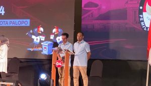 Paslon Trisal-Akhmad Kuasai Panggung Debat Perdana Pilkada Palopo di Makassar
