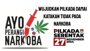 Hindari dan Jauhi Narkoba Jelang Pencoblosan Pilkada Palopo 2024