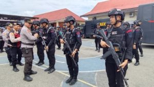 Kabag Ops Polres Palopo Pimpin Apel Pelepasan Personil Brimob Batalyon D Pelopor Baebunta