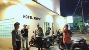 Ops Cipkon Jelang Natal, Kapolsek Sisir Penginapan dan Kos – Kosan